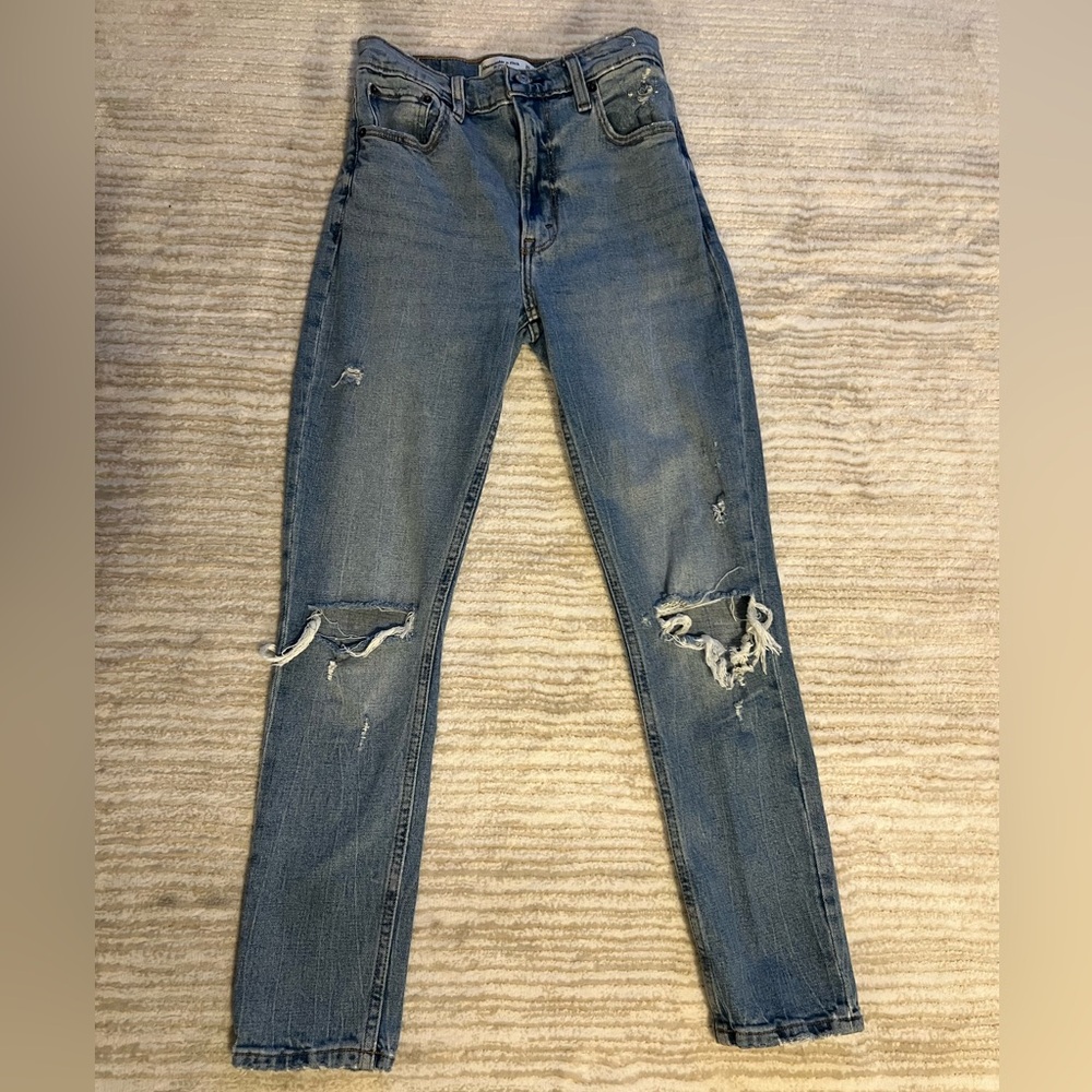 Abercrombie & Fitch High Rise Skinny Jeans